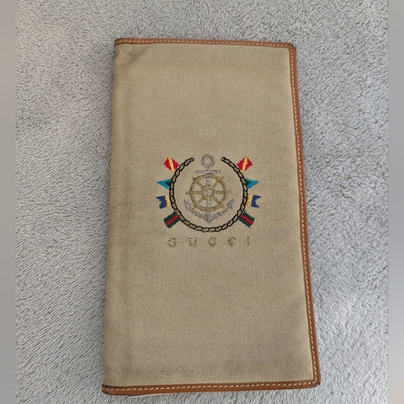 Vintage Gucci Maritime Motif Bag and Wallet Set - Picture 15 of 17